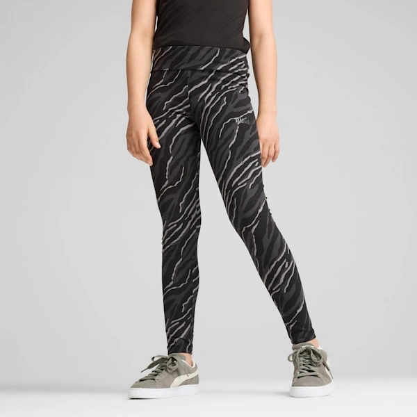 PUMA ESS+ ANIMAL: Wilde Kids Leggings – Abenteuerlust trifft Style. Großartige Muster für kleine Entdecker!